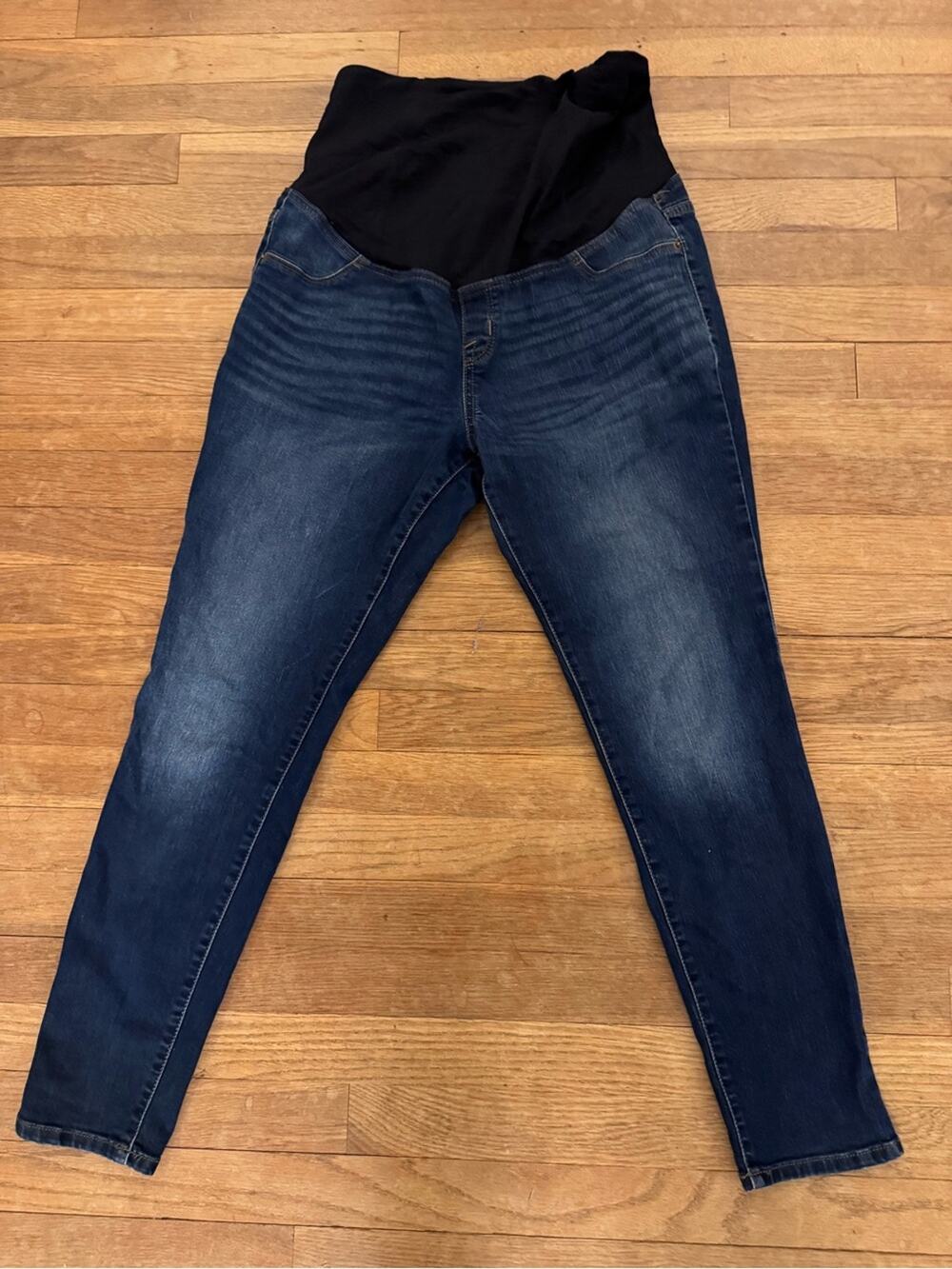 Isabel Maternity Blue Skinny Maternity Jeans - Size 8/29R
 b50